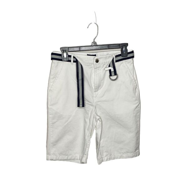 The Children's Place White adjustable waist and belt Brand New. Size 16 NWT. - Picture 6 of 6